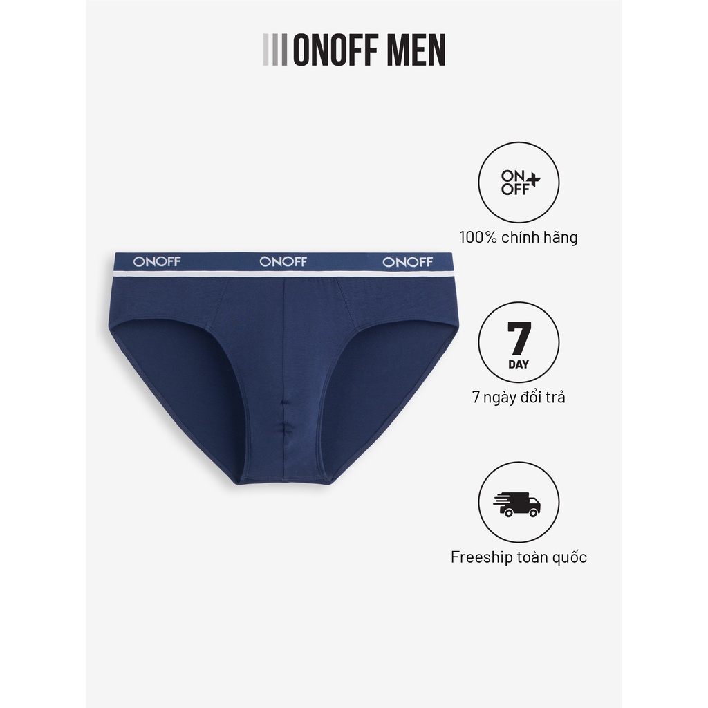 Quần lót nam cotton Mỹ dáng tam giác thoáng khí, thấm hút mồ hôi - ONOFF 18UQ23A028