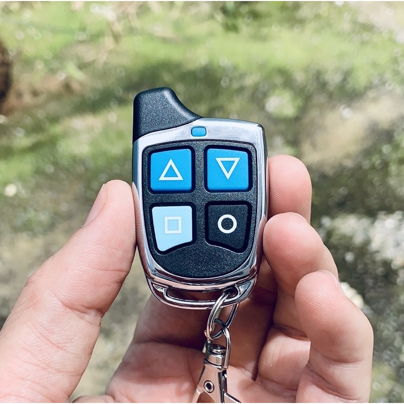 Điều khiển cửa cuốn _ REMOTE chìa khoá cửa cuốn 433Mhz tự sao chép chìa gốc giá rẻ