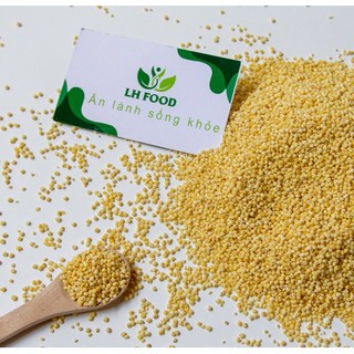 Hạt kê nếp vàng - Hàng loại 1 (đã tách vỏ)