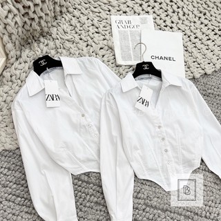 Áo sơ mi tay bồng kiểu cách zr