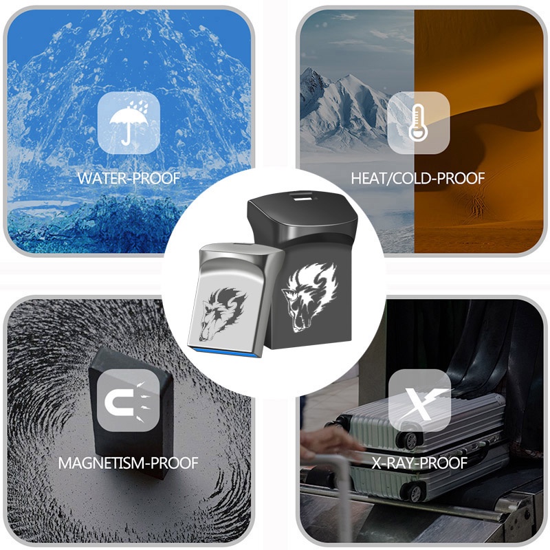 Usb 3.0 Dung Lượng 512GB 256GB 128GB 64GB 32GB 16GB 4GB Có Móc Khóa