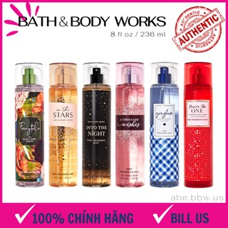 Xịt thơm toàn thân body mist BATH AND BODY WORKS chính hãng, Body mist full size 236ml.