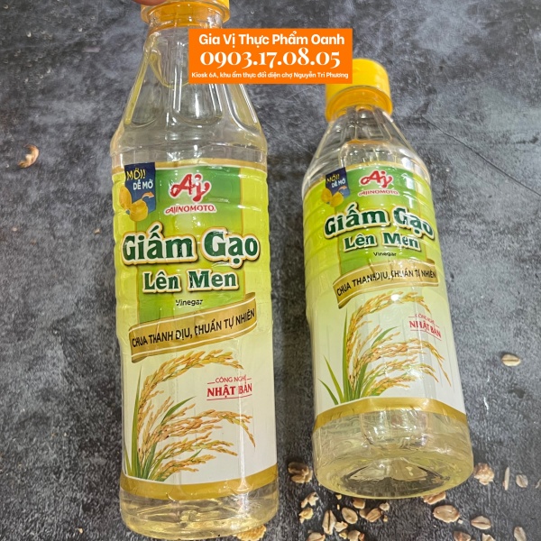 Giấm gạo lên men Lisa Ajinomoto (400ml)