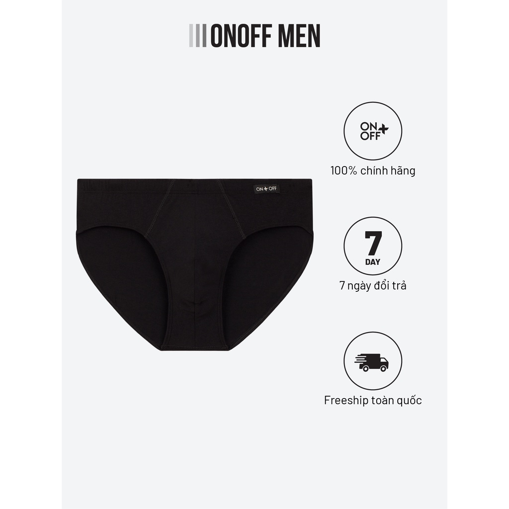 Quần lót nam dáng tam giác chất liệu cotton mềm mại, thông thoáng - ONOFF H17BU19176