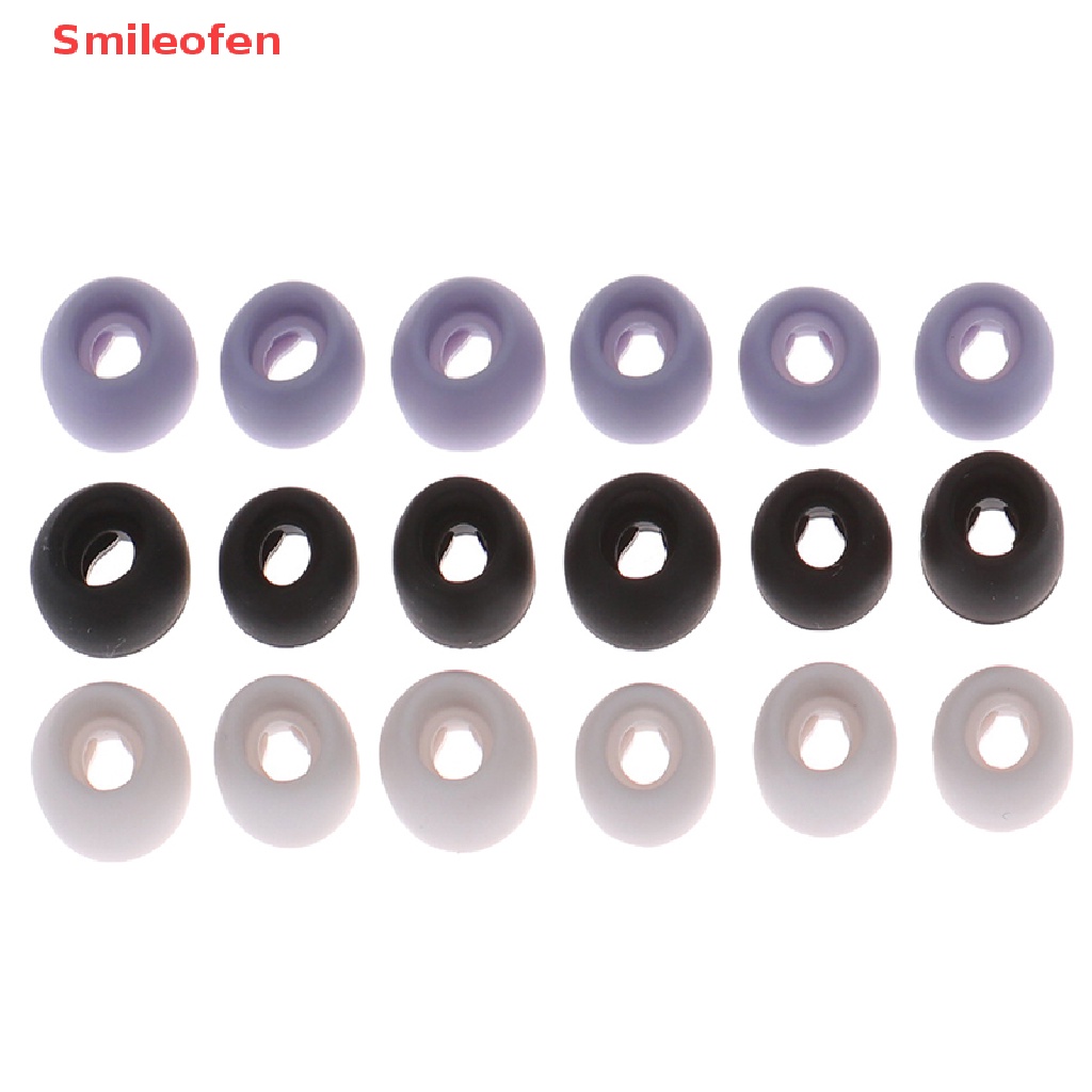 [Smileofen] Silicone Ear Tips for Samsung Galaxy Buds Pro Eartips Silicone Case Ear Cap 6pcs New