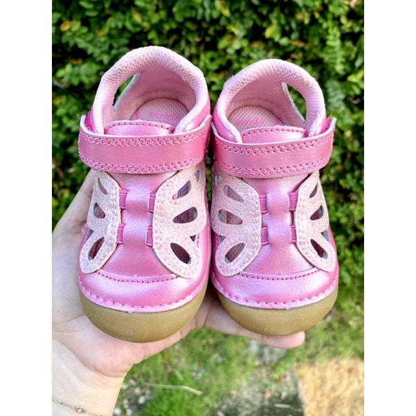 Giày Stride rite tập đi- Giày siêu xịn màu hồng đáng yêu cho bé gái- Giày tết cho bé