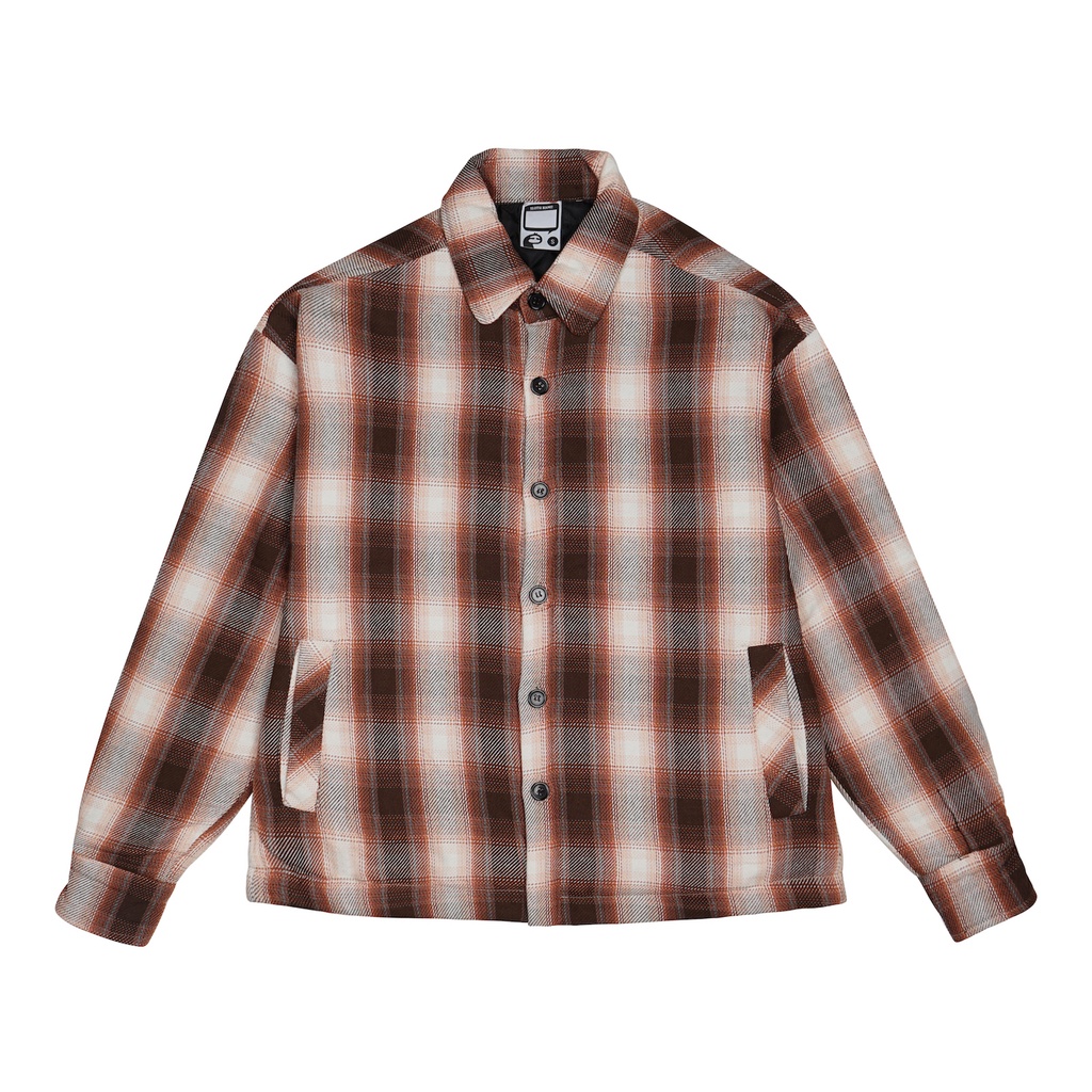 Áo khoác EMAS Flannel Jacket/Red