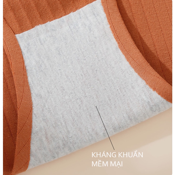 Quần lót nữ cotton kiểu trơn nhiều màu co dãn tốt 137