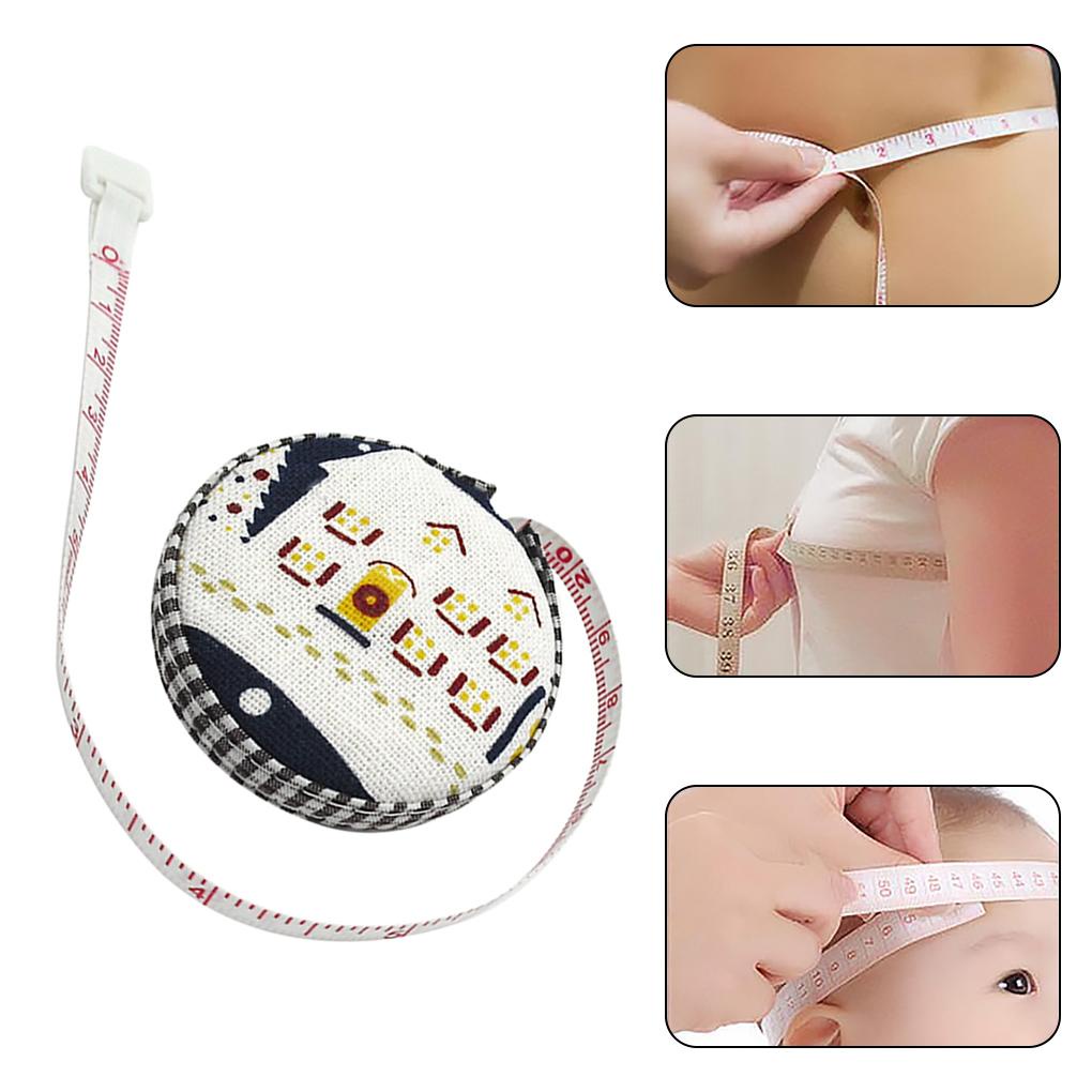 Thước Dây May Vá Hai Mặt Có Nắp Đậy Tiện Dụng