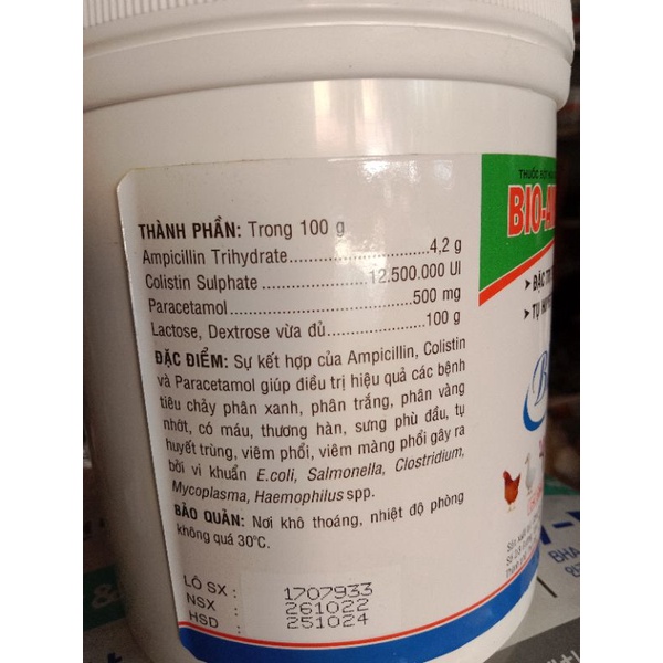 1kg ampicoli ampi coli cho gà đá chim lợn heo vịt ngan ngỗng cút thỏ tôm cua cá lươn ếch ba ba