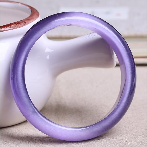 Vòng Tay Đá opal Màu Tím Thời Trang Phong Cách Hàn Quốc Cho Nữ
