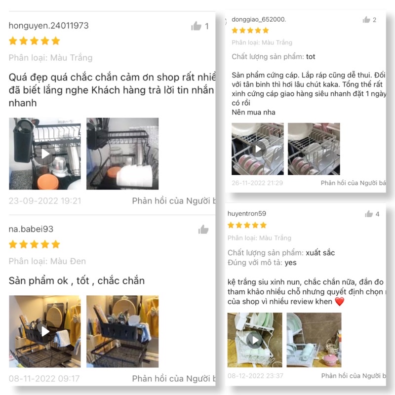 FREESHIP ❤️ Giá Úp Chén Bát Có Rãnh Thoát Nước Khay Úp Cốc, Kệ Úp Bát có khay hứng ráo nước