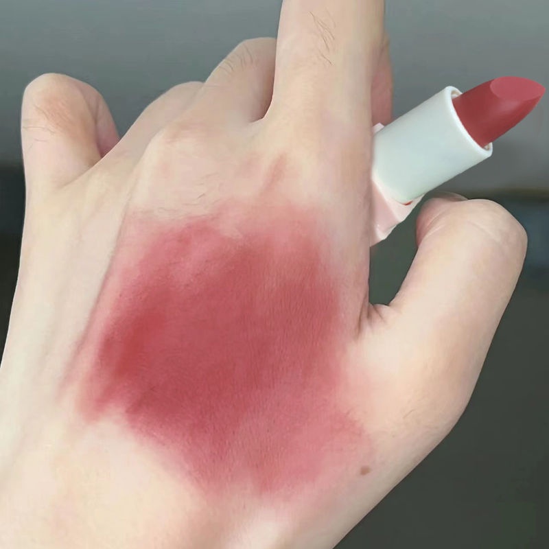 Son Sáp Tông Nhung Lì Đào Hồng Sữa Không Phai Màu