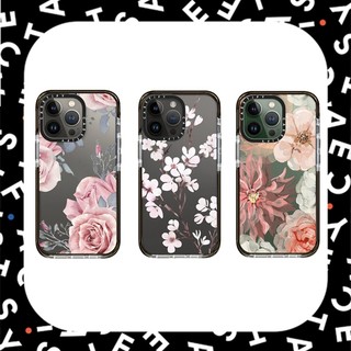 Casetify Ốp Điện Thoại tpu silicone Mềm In Hình Hoa Hồng / Mẫu Đơn Cho iphone 15 xr 11 12 13 14 plus pro max
