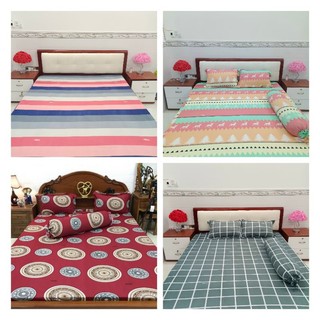 Bộ ga 4 món thun hàn quốc 2m×2m2