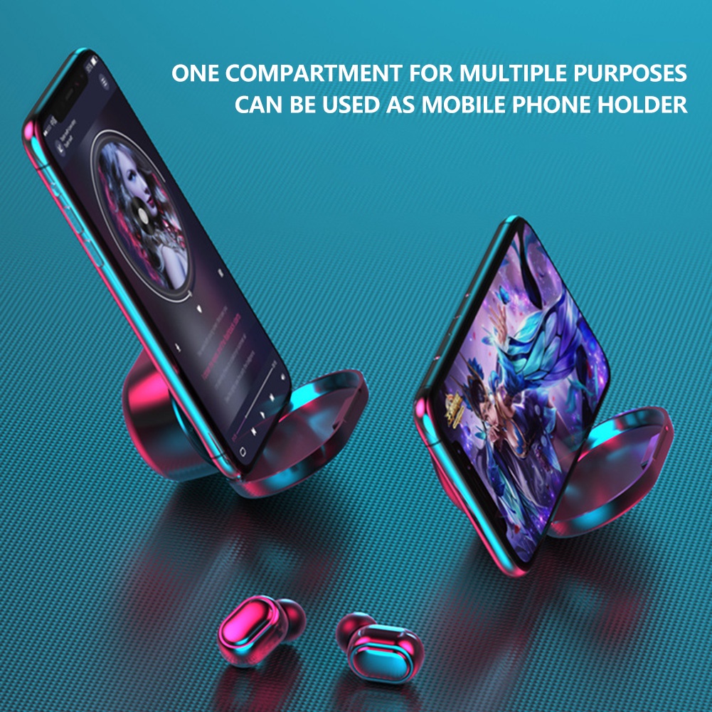 Tai Nghe Không Dây E7s 5.0 Công Suất Bluetooth Màn Hình Kỹ Thuật Số Hifi Lossless Thể Thao Mini Tws Cho Điện Thoại Thông Minh Icecube