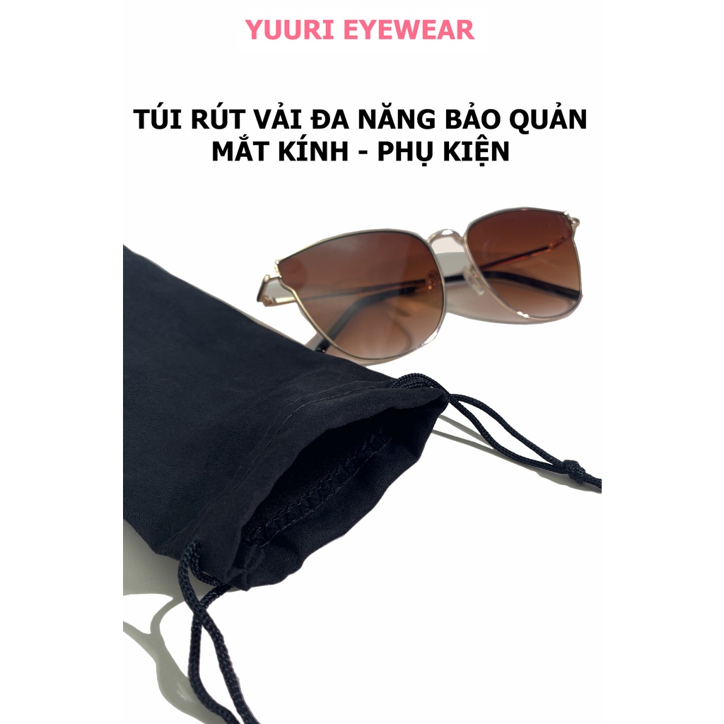 Túi rút vải đa năng bảo quản mắt kính - phụ kiện YUURYEYEWEAR