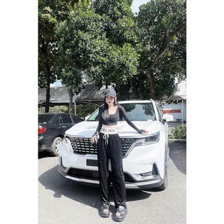 Áo croptop dài tay nữ