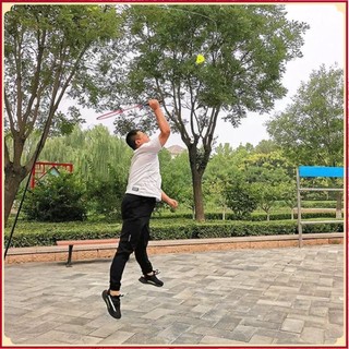 Dụng cụ Tập luyện Cầu lông chuyên nghiệp tại nhà Auto Badminton (bộ 2 vợt 6 cầu)❤️Hanrui Offical❤️