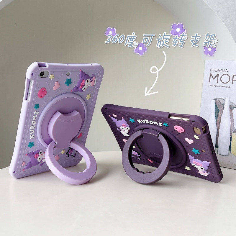 Ốp Máy Tính Bảng Mềm Có Ngăn Đựng Bút Và Dây Đeo Cho IPad Mini 3 / 4 / 5 / 6 2021 IPad Pro 11 Inch IPad 10.9 9.7 / 10.2