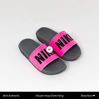 Chính Hãng Dép Nike quai ngang OffCourt Trắng Hồng