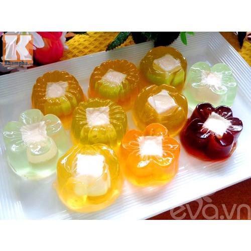 COMBO 5 HỘP BỘT RAU CÂU DẺO CHUNG PHÁT - hộp 12 gói x 10gr