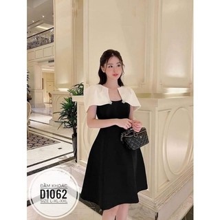 (Bigsize 60-90kg) Đầm khoác đính đá