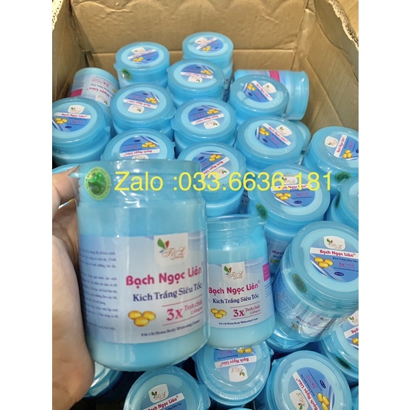 kích trắng siêu tốc 3x bạch Ngọc liên hủ 200g