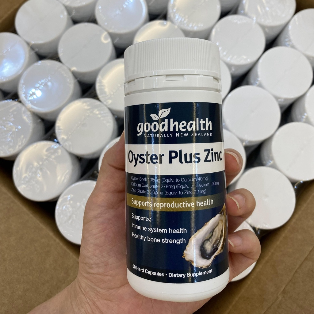 Viên Hàu Úc Oyster Plus bổ sung tinh chất hàu , tăng cường sinh lý nam 60 viên