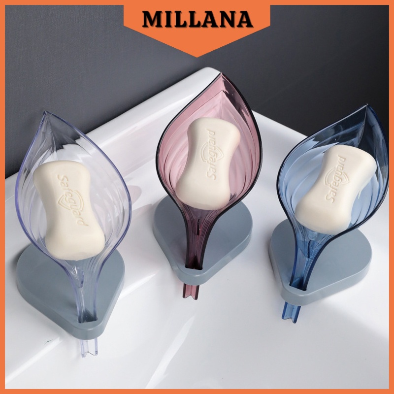 Khay Đựng Xà Phòng Hình Chiếc Lá Kệ Đựng Đồ Nhà Tắm MILLANA SHOP B304