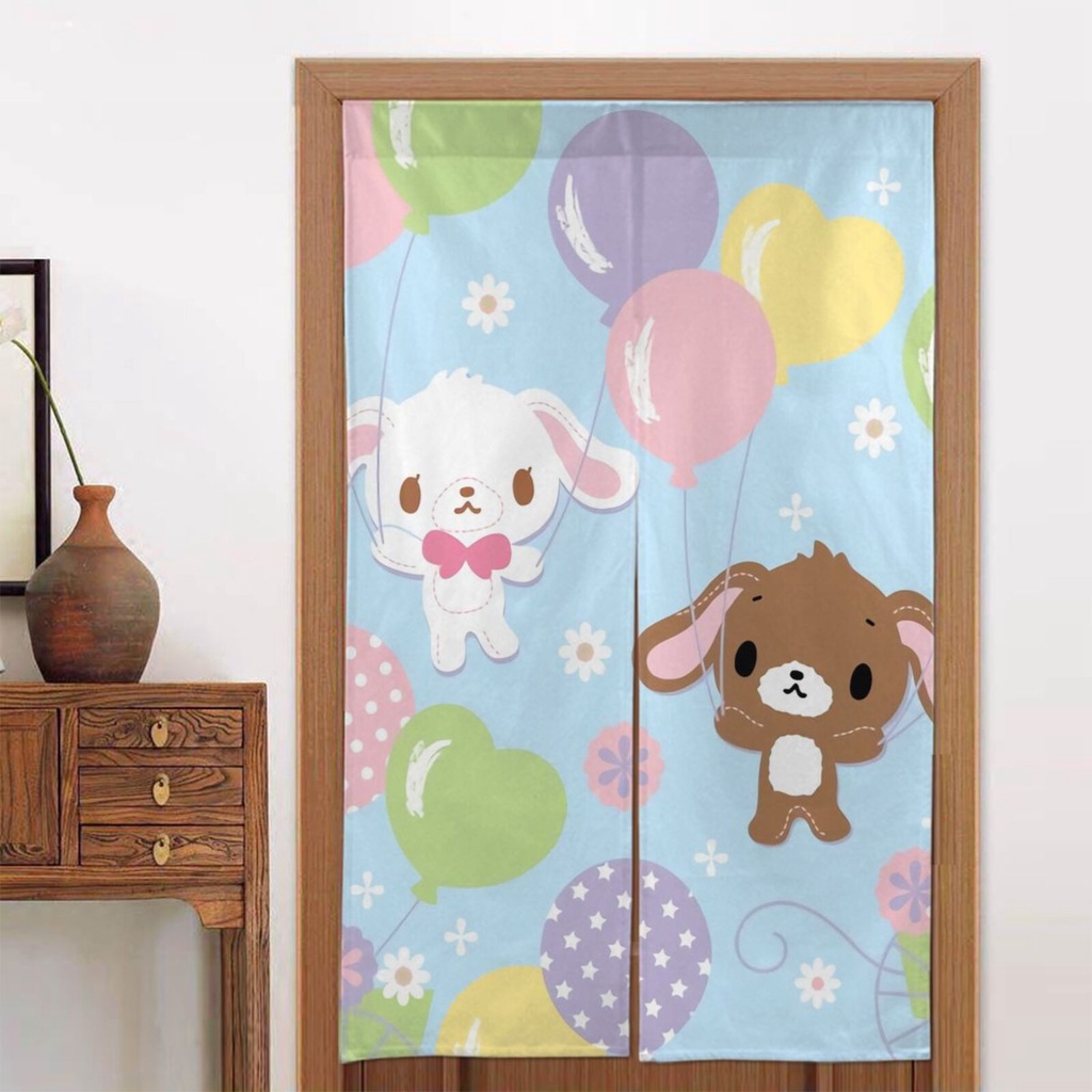 Rèm Cửa Hai Tầng Họa Tiết Sanrio Sugarbunnies 34x56in