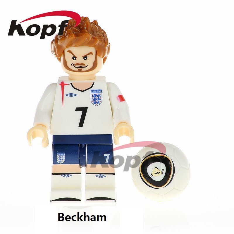Mô Hình Đồ Chơi Bóng Đá Neymar Beckham Minifigures Dành Cho Trẻ Em