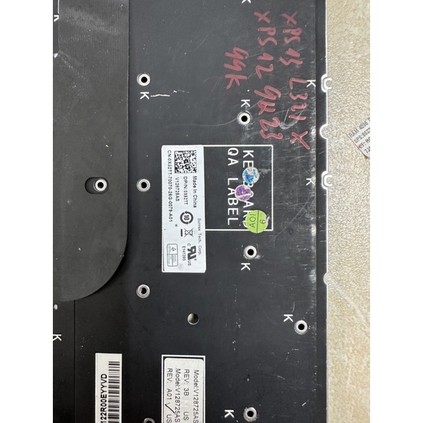 xác bàn phím dell 0x52TT zin đèn led xps 13 L321X xps 12 9Q23 không bảo hành