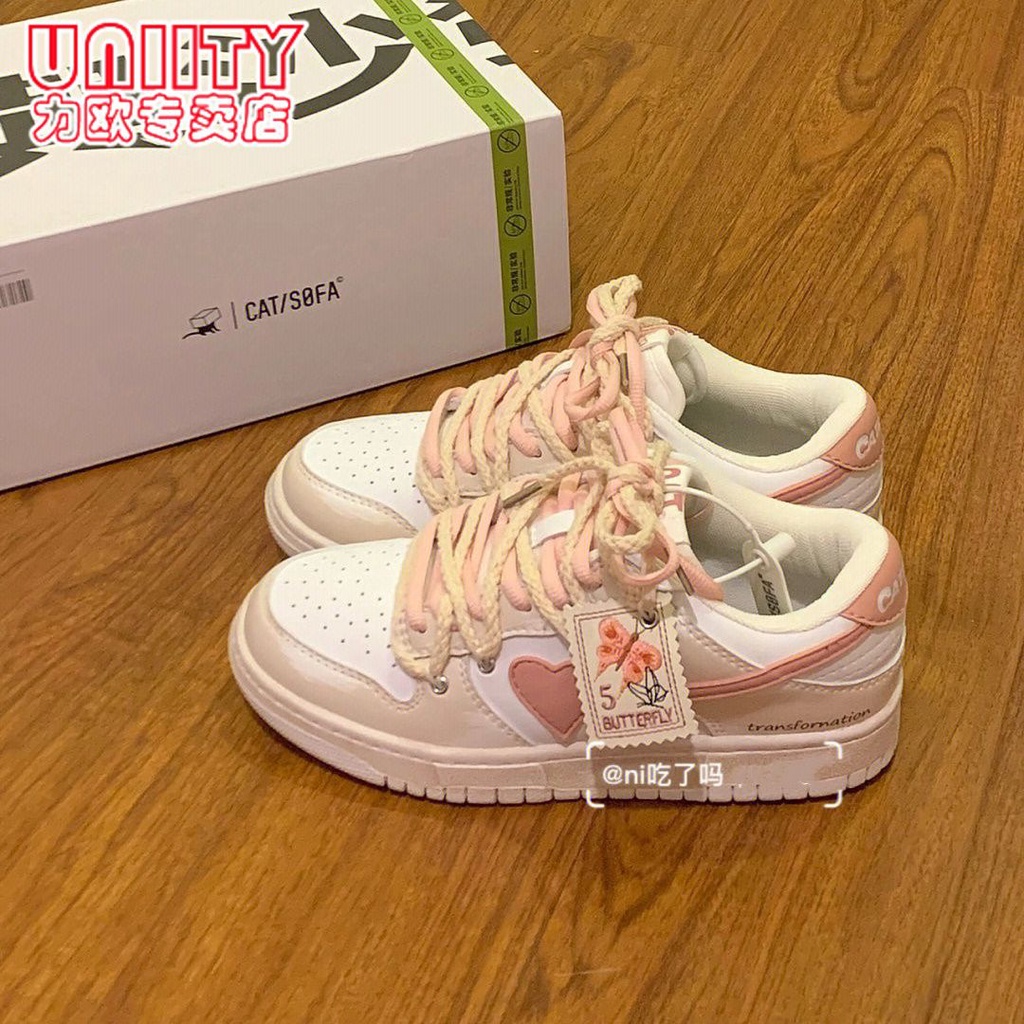 Giày Thể Thao Màu Trắng Thoáng Khí Thời Trang Mùa Thu Mới 2022 Cho Nữ