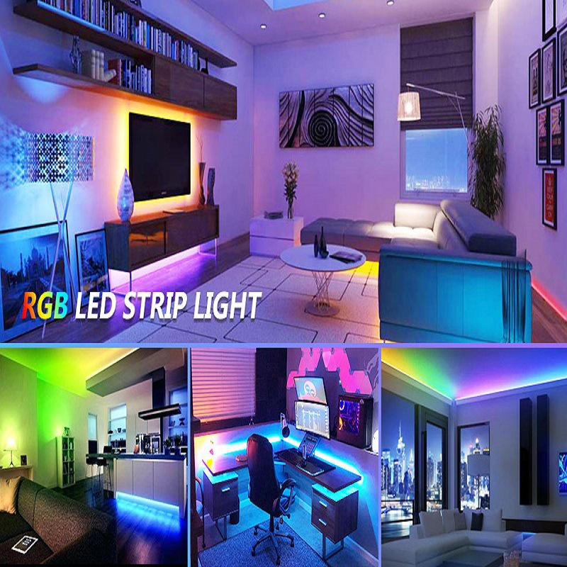 Đèn Dây Led TikTok RGB 16 triệu màu 3M 5M Điều Khiển Bằng Điện Thoại, Nháy Theo Nhạc, Trang Trí Decor Phòng