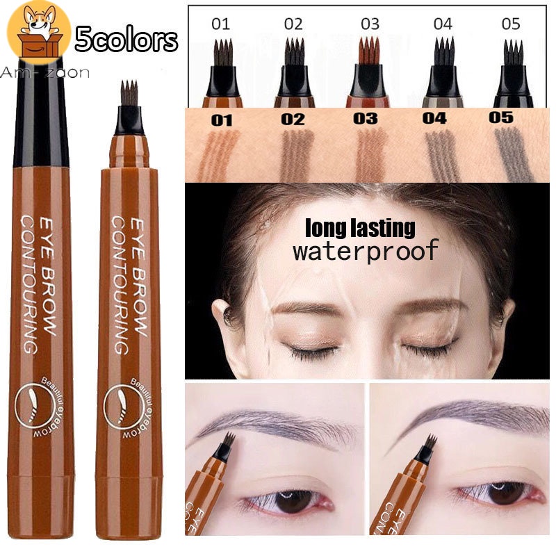 Bút Kẻ Mày Dạng Lỏng Lâu Trôi Chống Thấm Nước Chuyên Nghiệp