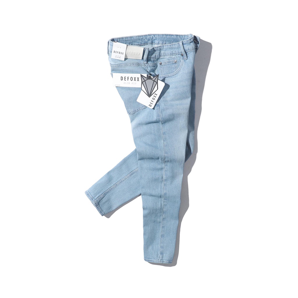 QUẦN BÒ - QUẦN JEAN - DEFOXX - WASH BLUE - FORM SLIM FIT - CODE: 221205