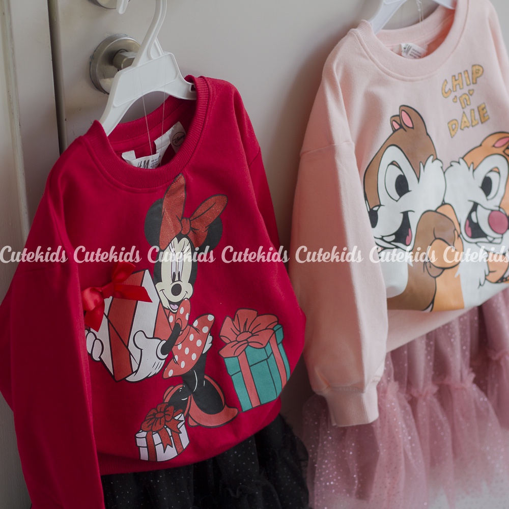 Set áo Sweater và Chân Váy tutu lưng thun