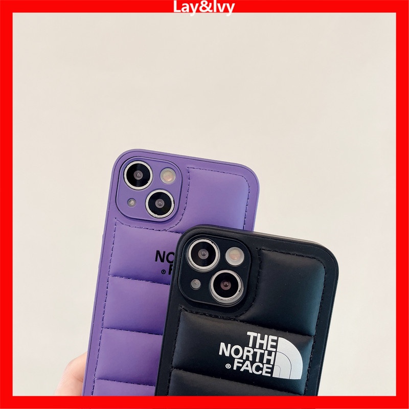 Ốp Điện Thoại Silicone IMD In Hình North Face Hoạt Hình Cho IPhone 14 14Pro 14Max 13ProMax 12 12ProMax 11 11Promax