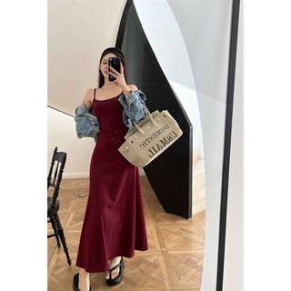 ĐẦM MAXI ĐỎ DÂY( sẵn tại shop)