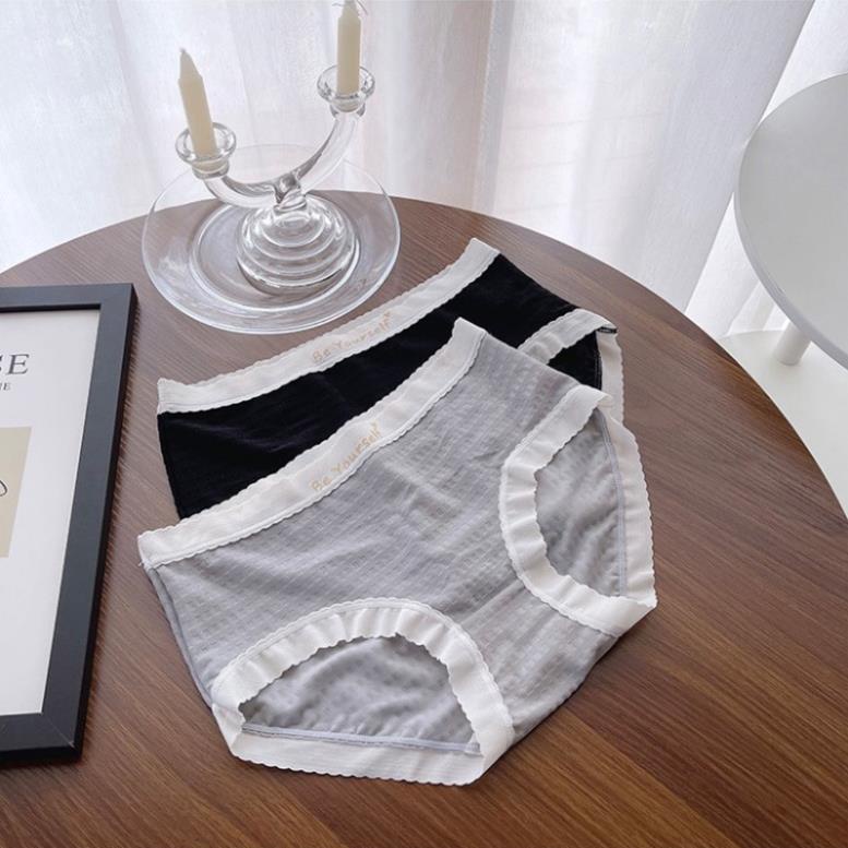 Quần lót nữ FABRIC tơ trơn siêu cấp - Quần chip nữ freesize FLQ169