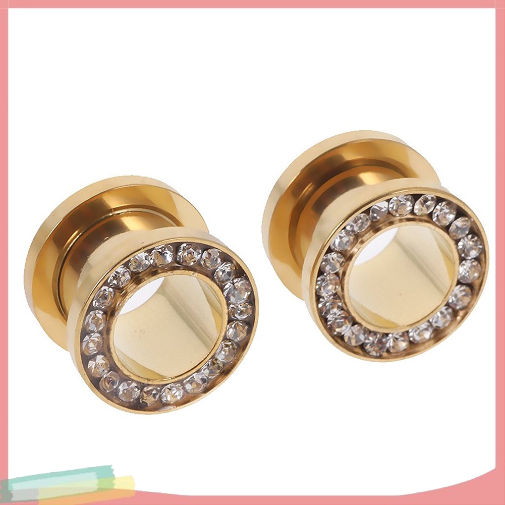 Khuyên nong tai đính đá kiểu dáng thời trang