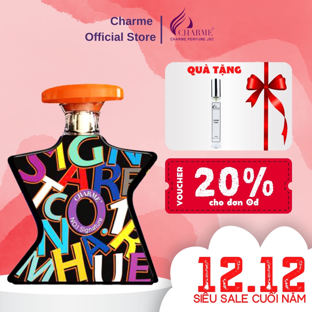 Nước hoa Charme No.1 Signature 100ml Bí ẩn Gợi cảm Quyến rũ