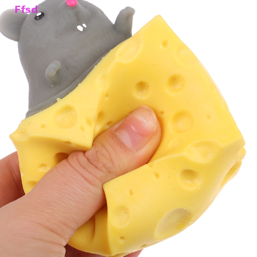 Đồ Chơi Nắn Bóp Giúp Giải Tỏa Căng Thẳng Hình Chú Chuột Vui Nhộn