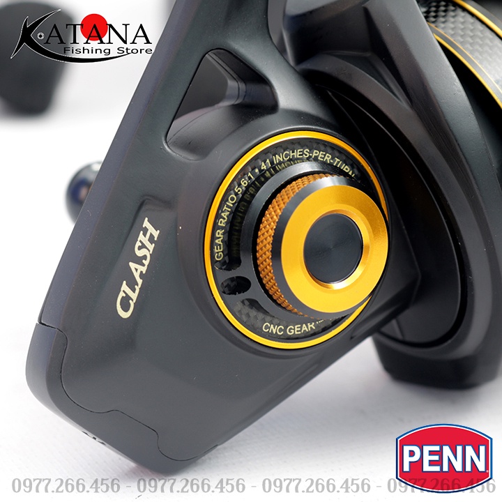 Máy Câu Bạo Lực PENN CLASH - 4000 5000 6000 máy bạo lực
