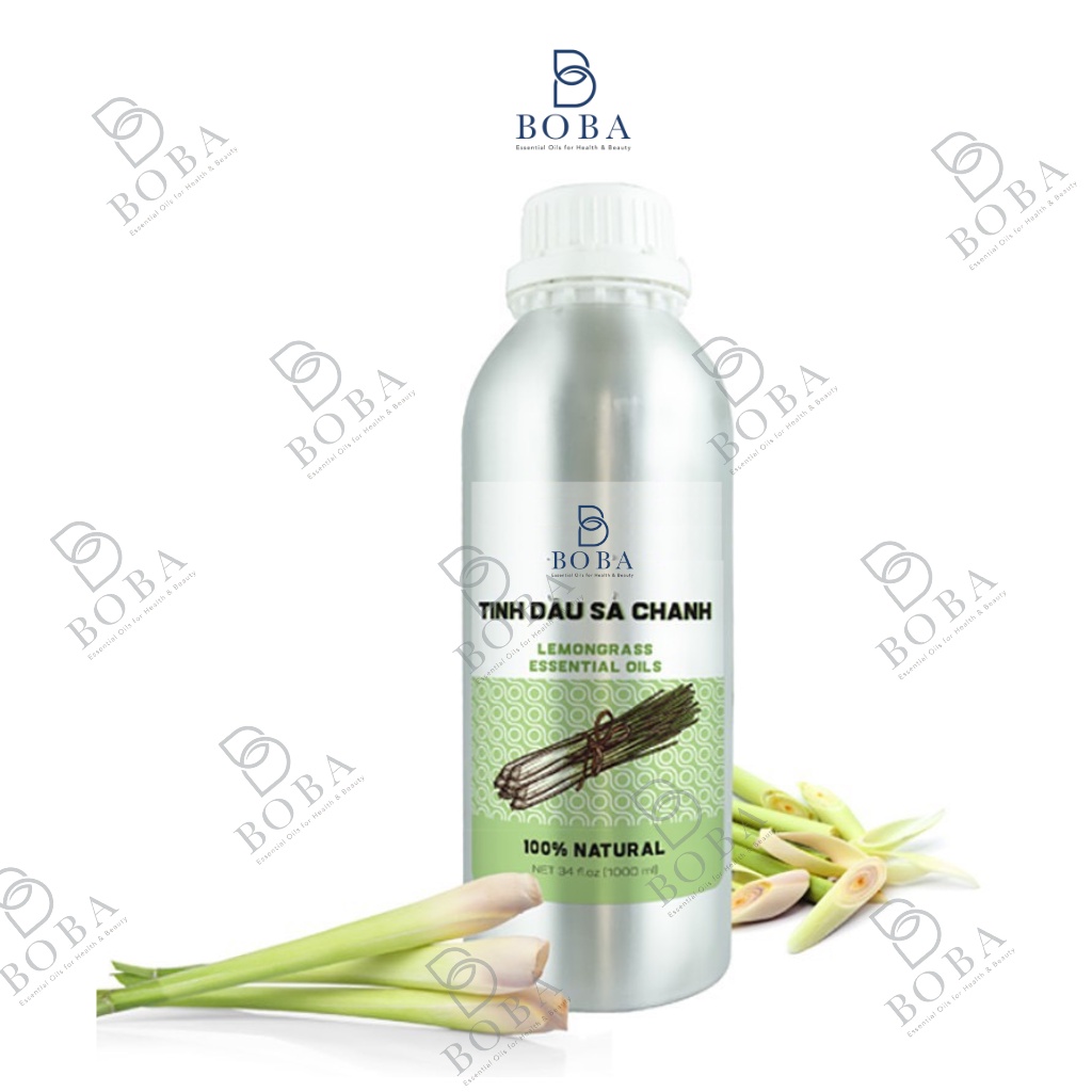 Tinh Dầu Sả Chanh BOBA Giải Cảm, Đuổi Côn Trùng, Khuếch Tán Hương Thơm, Xoa Dịu Tinh Thần - bobashop.vn