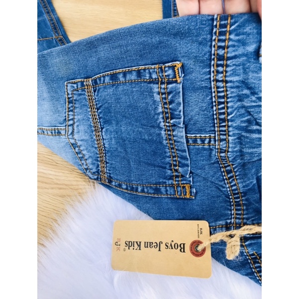 🚗 Quần jean dài cho bé từ trai 30-42kg