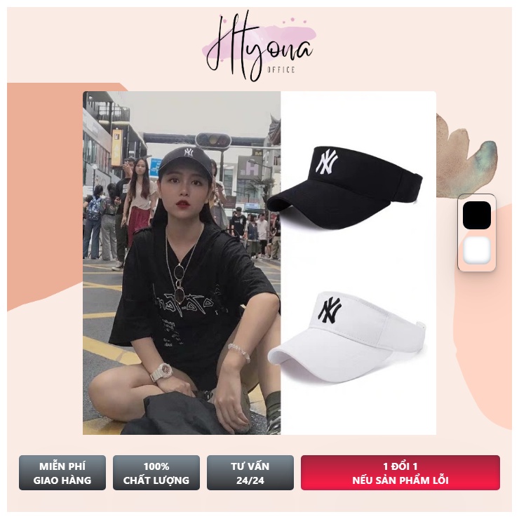 🍭Nón kết nam nữ - mũ lưỡi trai nửa đầu tenis thời trang🍭