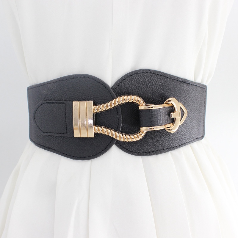 Đai váy bản to nữ ulzzang phối blazer, đầm phong cách đơn giản bản 6cm DV112 - Thắt Lưng Giá Tốt
