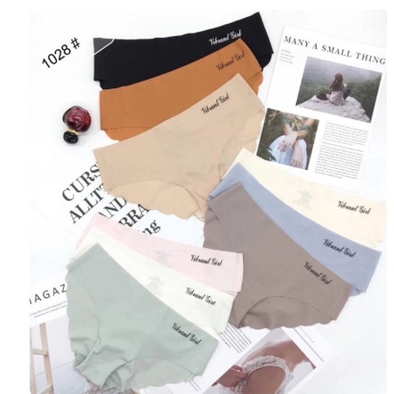 [SET 3] Quần Lót Đúc Su KHÔNG Viền LƯỢN Sóng Không Đường May Cao Cấp LOTNU09